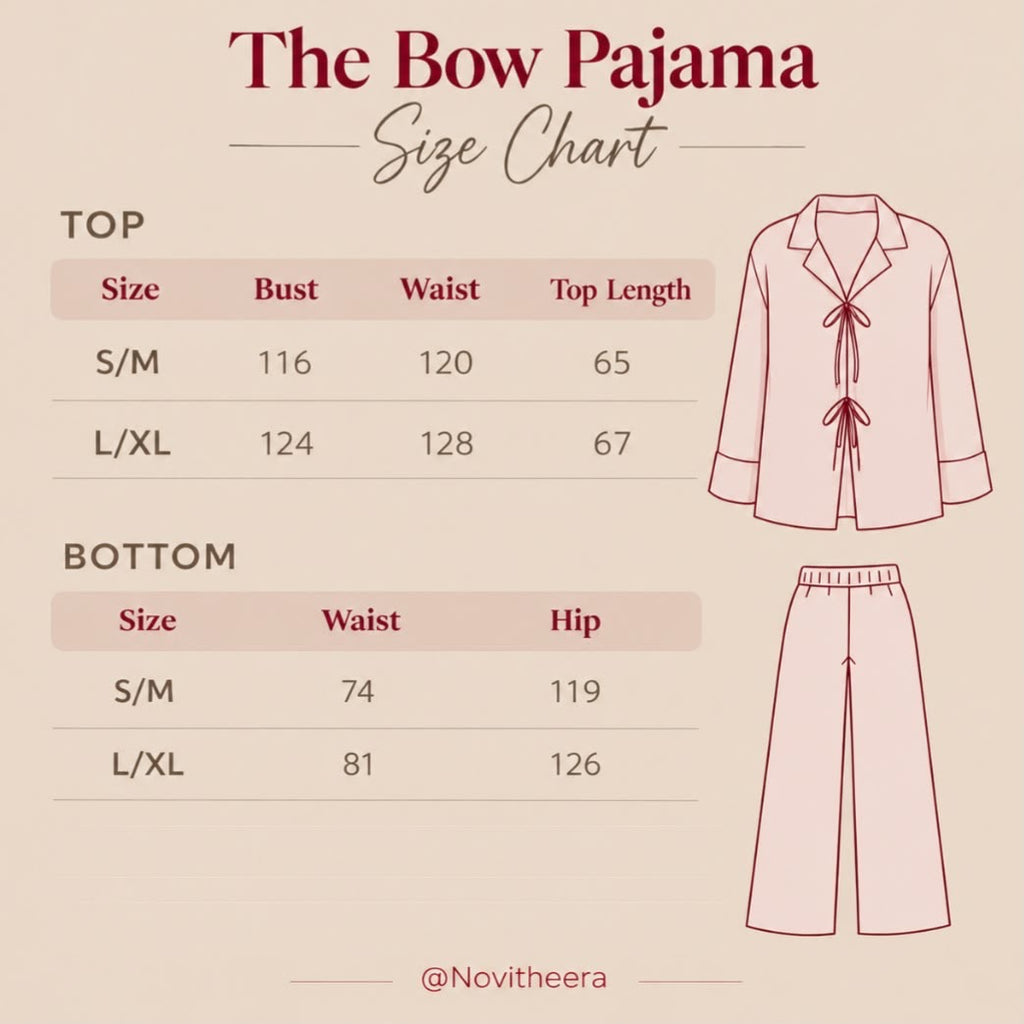 Bow bridal Pijama