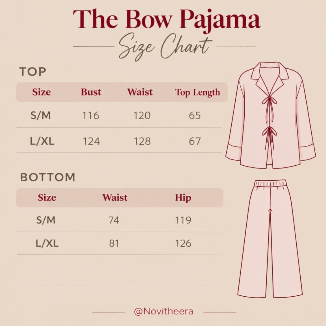 Bow bridal Pijama