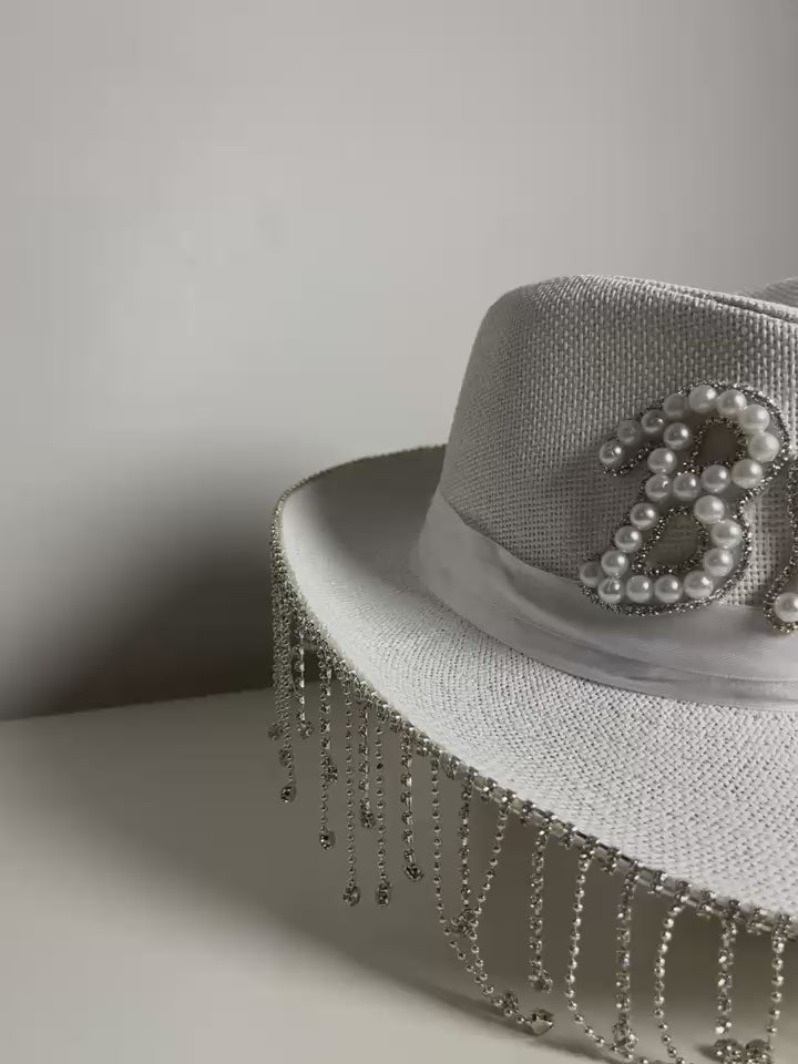 Bridal Pearl Hat